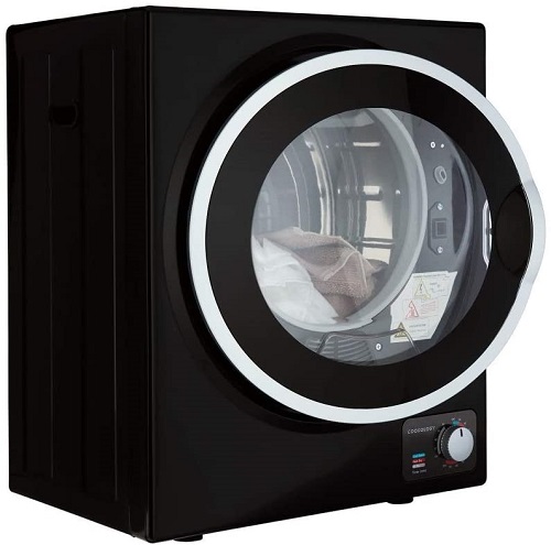 Cookology Mini Tabletop Black Compact Vented Tumble Dryer