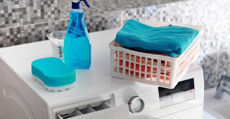 how to clean mould from washing machine drawer